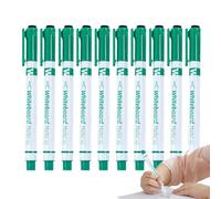 Generico Dry Erase Markers - 0.5 mm Fine Tip Marker Set | 10 Piece School Pen with | For Teachers' Classroom, Chalkboard Calendar, Kindergarten,