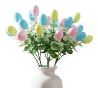 Generico Easter Eggs Branches | Artificial Spring Branches Decorative DIY - Easter Eggs for Home | Arrangements, Parties, Living Room, Creativity, and Vase Filler