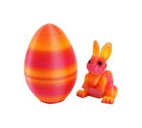 Genérico Easter Home Decoration - Rabbit and Egg Decorative - Decorated Easter Eggs | for Home Garden Children's Party Indoor Outdoor Table