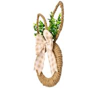 Generico Easter Rabbit Wreath, Rabbit Decorations with | Easter Rabbit Garland | for Home Exterior Window Wall Living Room Bedroom Spring Decor