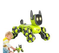 Genérico Educational Dancing Robot: 8 Wheels Remote Control Smart Pet Robot, Electronic Walking Toy | Interactive Musical Game Kids Partner Partner, Funny Robotic Gift for Girls Boys