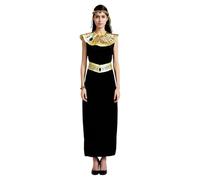 Genérico Egyptian Costume - Polyester, Cleopatra Costume, Asymmetrical Design | Soft Gr ress for Cosplay Events Themed Festival Stage Performance