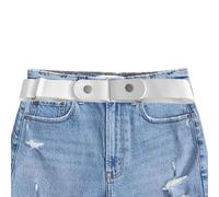 Genérico Elastic Belt | Adjustable Waist Strap for Men, Belt for Women and Jeans | For Men in Work, Casual, Business, Home, Travel and Travel Situations, white, Consulte la descripción