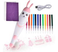 Genérico Electric Airbrush Sprayer - Cordless Electric Airbrush Kit,Watercolor Pens with Cordless Rechargeable Electric for 3 Year Old Boys and Girls