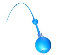 Genérico Electric Cat Ball - Roller Ball Toy for Pets | Interactive Cat Toy with Chain | Intelligent Automatic Rolling Game | Agile Moving with Tail