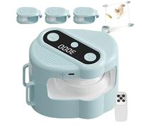 Genérico Electric Cat Toy - Automatic Mouse with Treadmill Activities and Remote Control - Exercise Toys with Adjustable Speed - for Play Corner