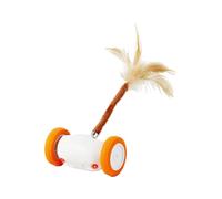 Genérico Electric Cat Toy - with Lights Touch Activated Tail - Moves Only Motion Activated | for Indoor Enrichment of the Cat