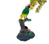 Genérico Electric Control Lioros - Cute Battery Powered Electric Control Voice Simulation Lors | Sound Activated Parrot Cage Toy Repeats What You Say, Electric Bird Figure