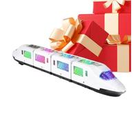 Genérico Electric Train Toy Model Wagon Decorative | Electric Train Set With Lighting For Boys And Girls In Schools Living Room Bedroom Room And Kindergarten