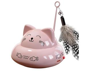 Generico Electric Wand for Games with Cat - Cat Design with and Music for Standalone Play | Teaser with and Music Games in the Shape of a Cat, Fight Boredom and Stimulate