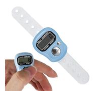Genérico Electronic Clicker Digital Finger Counter, Resettable Digital LCD Finger Counter, Easy to Carry for Tricks and Knitting, Golf, Sports, Inventory