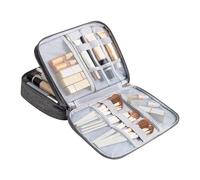Generico Electronic Device Organizer - Tech Tool Holder 11.02x2.95x8.66 Inches, 3 Section Case, Portable Device with Zipper | Woman Girl Gadgets Beauty Products E