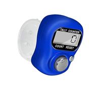 Genérico Electronic Finger Counter - Polystyrene Silicone 10 x 3 cm | LCD Digital Clicker Resettable | Small Tool for Golf, Tricot and Home Inventory