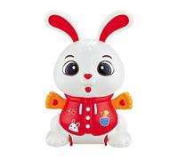 Genérico Electronic Rabbit Toy - 360 Degree Rotation with Lights | Electric Rabbit Dancing to the Rhythm of Music, for Kids, Preschoolers and Teens, Living Room, Bedroom, Patio, Travel and