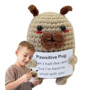Generico Emotional Crochet Dog Support - Versatile with Animals, Positive, Inspirational Puppy Doll, Decoration for Dogs Knit | Multipurpose Outdoor Indoor Utility