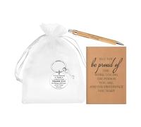 Generico Employee Appreciation, Notebook with Pen and Keyring | May You Be Proud of Your Work, for Colleagues Nurses Employees Teachers and Period