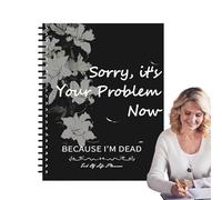 Genérico End Life Binder Organizer | Notebook Spiral End Life Information, Record Things Family Needs to Know Novelty Folder for Father, Mother