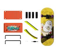Generico Ensemble De Rampe De Touche, Skateboards À Doigts Pour - Kits De Skateboard À Doiğts Amusants Pour Jouets De Skateboard - Planche À Roulettes À Main Pour Et Adultes, Entraînement