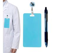 Generico Erasable Notebook - Writing Board for Drawing, Washable Nursing Notepad - for Doctors, Nurses, Students, Teachers, Travel, Home, Office, School, Daily Meeting