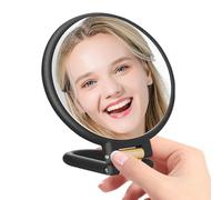 Generico Expansion Mirror, Coarse Brand Mirror - Double Round Table Mirror with Stand - Hand Vanity, Travel Magnifying Mirror for Dressing, Home, Use and