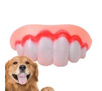 Genérico False Teeth for Dogs | Funny Silicone Denture for Pets | Interactive Toys for Pets Indoor Exercise Travel Home Family Friends