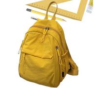 Generico Fashion Backpacks, Multi-Pocket Backpack, Book Bag for School College Hiking Airplane and Luggage for Boys Girls Women Men, yellow, Please refer to the description, Please refer to
