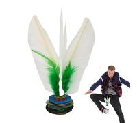Generico Feathers Chinese Jianzi Foot Football - Feather Madness for Hand Training Balance and Leg Exercise | Kick Toy Outdoor Shuttle, Interactive Sports Game for F