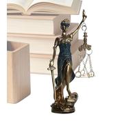 Generico Female Figure Vintage Table Statue - Justice and Equity Symbol Vintage Female Sculpture - for Home Shelf Entrance Party Apartment