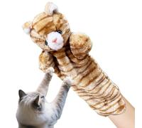 Genérico Fighting Glove for Cats - Puppet Glove Toy for Cat Fighting - Interactive Hand Doll for Sensory Stimulation Mental Enrichment of Boredom Training