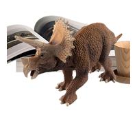 Generico Figure Games - Triceratops Carnotaurus Statues Realistic Animal Model Decorations for Collector