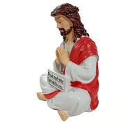 Generico Figures of Jesus in Figurine - Religious Spiritual , Statue of Jesus Christ, for Desk, Table, Bathroom, Shelf, Apartment, Holiday, Birthday