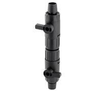 Generico Filter Hose Valve - Water Flow Control in ABS 7.09 x 5.12 x 1.18 Inches, Toolless Mounting Connection, Water Lovers Solution for Princ