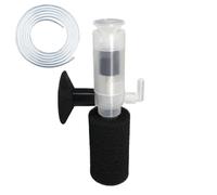 Generico Filter Sponge for Aquarium - Triple Filtration Air Powered - Sponge Filter with Air Supply - for Bathtub, Breeding Fry, Betta and Shrimp, Absorbs Excrements