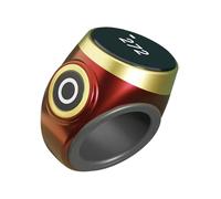 Genérico Finger Click Counter, Waterproof Touch Control Ring, Manual Counting Ring - for Outdoor Activities, Daily Walking, Counting, Golf, Math, Classroom and Exercise