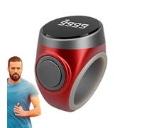 Genérico Finger Counter, 4-Digit Clicker Ring with Large Digital Display, Portable Prayer Counting Aid, Number Clicker for Meditation, Relaxation, and Active Fingers