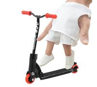 Genérico Finger Scooter, Foldable Decoration for Desk | Pocket Fingerboard Toy, for Children Teens Adults Collectors Home Office Bedroom Decoration Bookcase Display Case