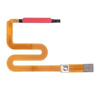 Genérico Fingerprint Button Compatible for Samsung Galaxy A03s Cable Footprints Replacement Red