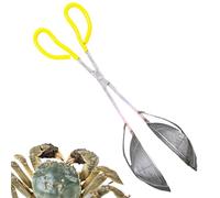 Generico Fish Grip | Stainless Steel Double Strainer Spoon, Outdoor Loach Catch Equipment - Suitable for Outdoor Beach Sea Lake River Water and Saltwater