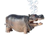 Genérico Fish Tank Bubbler - Resin 14.5x5.5x6.5cm | Oxygen Pump, Hippo Aquarium Air Stone | Pneumatic Fish Tank Decoration For Realistic Landscape, Living Room, Home Aquarium