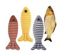 Generico Fish Toy for Cats | Exerciser and Relaxing Companion for Pets, Antinoia Fish Shape - For Small Medium Large Breeds Living Room Study Yard Garden