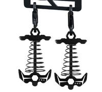 Generico Fishbone Tent Pichetti - Bridge Anchors with Cord Adjuster | Outdoor Camping Hiking Boating Stakes for Men, Women and Teens, blue navy, riferimento alla descrizione, Please refer to