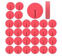 Generico Fishing Hook Covers | 30 x Protective Causes | Fishing Threefold Hooks Hooks Protectors Without Jib Fishing Kit, red, riferimento alla descrizione, Please Refer to Description