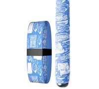 Genérico Fishing Rod Sleeves, Non-Slip Tackle Wrap, 7.09x5.12in Sweat Absorbent Gear, Authentic Protection, Easy to Use Design for Trolling, Jigging, Saltwater, Backpacking, Travel, azul, Consulte la