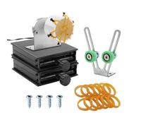 Genérico Fishing Rod Turner: Metal Composite Structure, Constant Motion, Rotating Work Station, Precision Tool | for Custom Rods, Crafting,