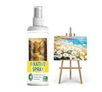 Generico Fixative Spray - 120 ml Quick Drying Anti-Smudging Fixing Cover - Fixing Spray for Crayons - for Charcoal Guache Acrylic Decorations Crafts Painting