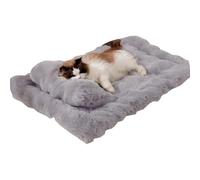 Genérico Flat Katzenbett - Weiche mit abnehmbarem Kissen | Wärmende Katzenbett-sleeping mat | Welpen, Kätzchen, Innenbereich, Wohnung, Boden, Couch, Kiste, Zwinger, Winter, Herbst