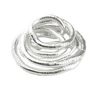 Genérico Flexible Snake Necklace: Snake Chain Necklace, Flexible Serpinte Jewelry, Jewelry Piece: Flexible Seppent Cllar, Accessory with Design for Family, Amig, Consulte la descripción, Hardware