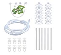 Genérico Floating Barrier for Aquarium Plants | Self-Adjusting Height - Floating Flora Separator Kit, for Betta Aquarium at Home, Keeps Plants Away from Filter