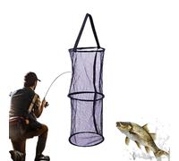 Genérico Floating Basket,Foldable Sturdy,Floating Net Basket | for Camping Outdoor Wildlife Stream Hiking River Nature Travel Shore
