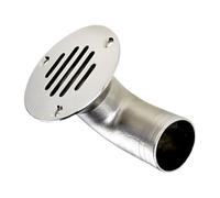 Genérico Floor Drain,Stainless Steel Components for Marine Drainage - Marine Deck Drain - for Boat, Yacht, Kayak, Bathroom, Marine Carpet, Artificial Grass